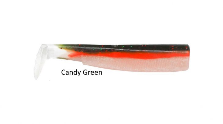 ΣΩΜΑΤΑ BLACK MINNOW 90 / No2 - CANDY GREEN 4gr