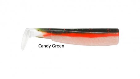 ΣΩΜΑΤΑ BLACK MINNOW 90 / No2 - CANDY GREEN 4gr