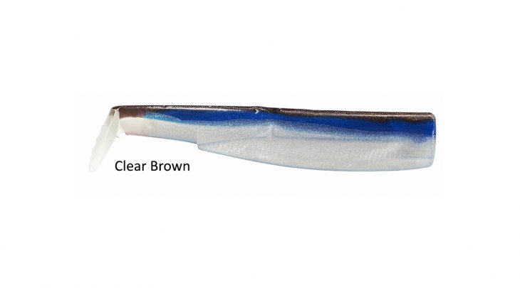 ΣΩΜΑΤΑ BLACK MINNOW 90 / No2 - CLEAR BROWN 4gr