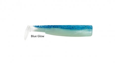 ΣΩΜΑΤΑ BLACK MINNOW 200 / No6 - BLUE GLOW 48gr