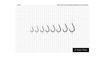 SASAME DH-POINT CHINU F-930 HOOKS