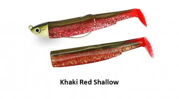 ΣΕΤ BLACK MINNOW 120 / No3 SHALLOW - KHAKI RED