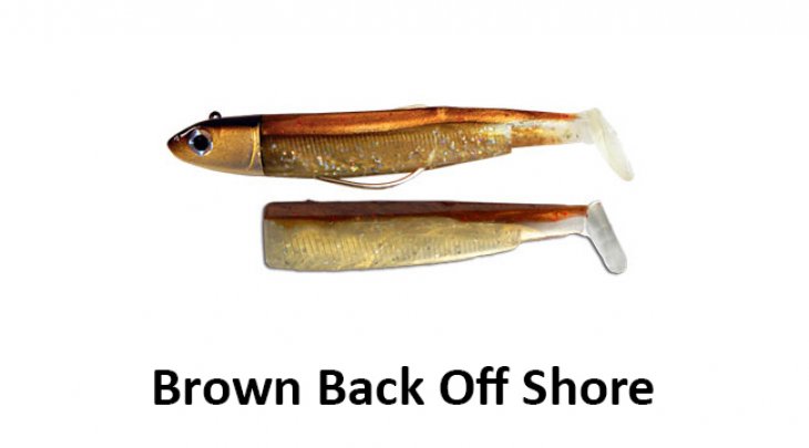 ΣΕΤ BLACK MINNOW 140 / No4 OFF SHORE - BROWN BACK