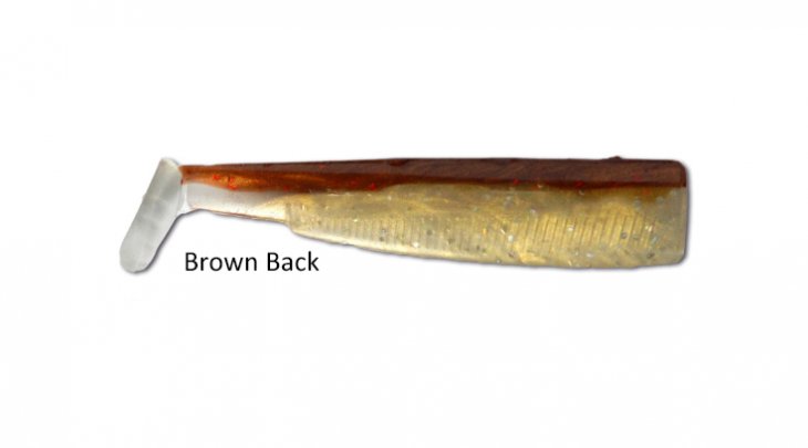 ΣΩΜΑΤΑ BLACK MINNOW 160 / No5 - BROWN BACK 22gr