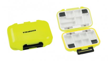 ΚΟΥΤΙ TRABUCCO TOUGH ACCESSORIES BOX LIME 12 ΘΕΣΕΩΝ