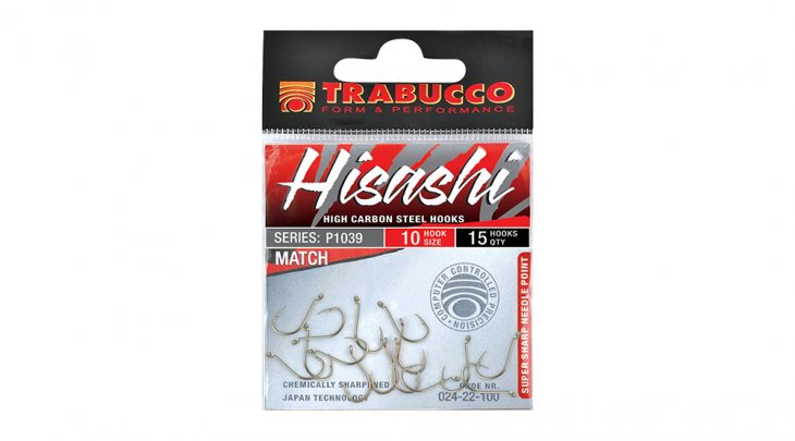 TRABUCCO HISASHI MATCH P1039 No 10 RINGED HOOKS