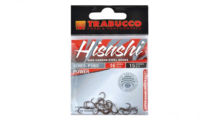 TRABUCCO HISASHI POWER P1003 No 10 RINGED HOOKS