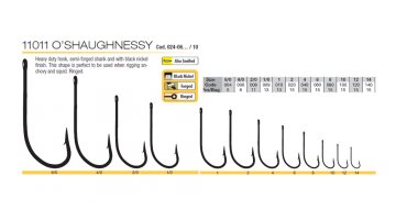 TRABUCCO HISASHI 11011 OSHAUGHNESSY RINGED HOOKS