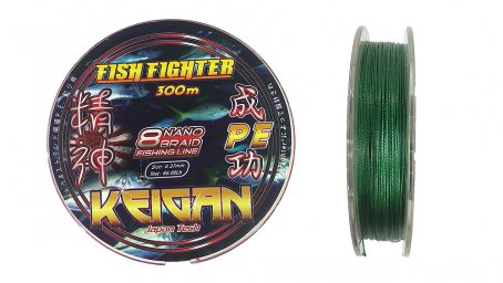 FISH FIGHTER NANO 8-BRAID KEIGAN 300M 0.14 RED