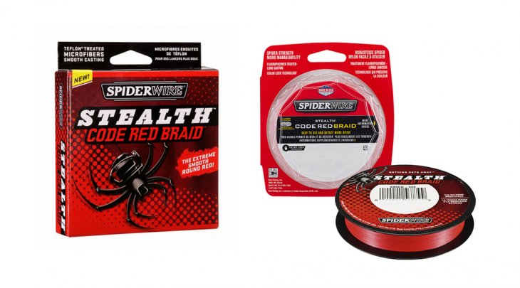 ΝΗΜΑ SPIDERWIRE STEALTH CODE RED 270m / 0.10mm - ΤΕΛΕΥΤΑΙΑ ΚΟΜΜΑΤΙΑ!