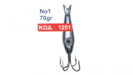 ΧΤΑΠΟΔΙΕΡΑ ΜΟΛΥΒΙΟΥ TECHNOFISH No1 1251 70gr