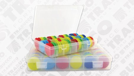 ΚΟΥΤΙ ΜΕ ΦΕΛΛΟΥΣ ΓΙΑ ΠΑΡΑΜΑΛΛΑ TRABUCCO EVA SPOOLS & BOX (36 ΤΕΜ)