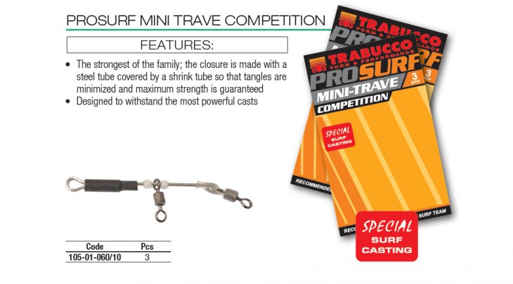 TRAVETTO TRABUCCO PROSURF MINI-TRAVE COMPETITION LARGE
