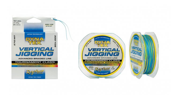 RAPTURE DYNA-TEX VERTICAL JIGGING 275M MULTICOLOUR
