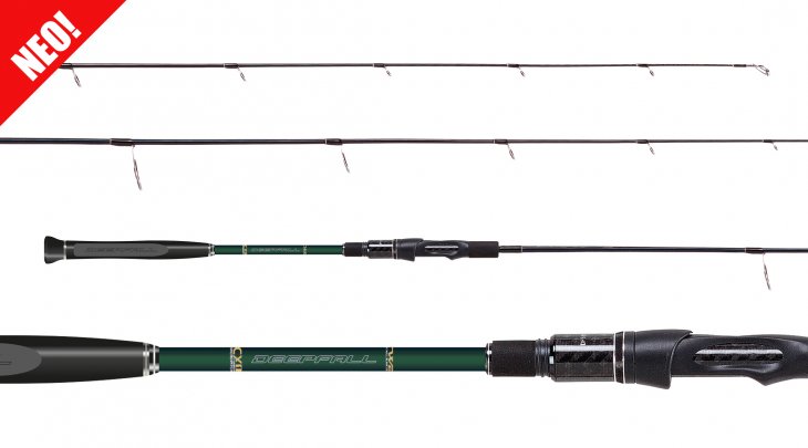 RAPTURE DEEPFALL TAI RUBBER 1.98m (6’6”) / 180gr TAI RUBBER SPIN ROD
