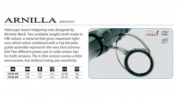 ΚΑΛΑΜΙ TRABUCCO ARNILLA BEACH 4.50m/100gr BEACH LEDGERING