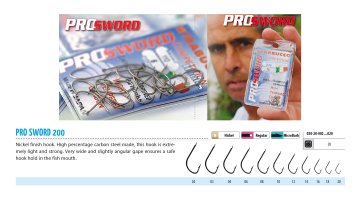 ΑΓΚΙΣΤΡΙΑ TRABUCCO PRO SWORD 200 NICKEL