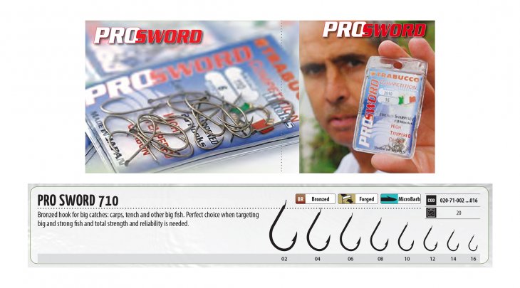 TRABUCCO PRO SWORD 710 HOOKS