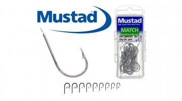 ΑΓΚΙΣΤΡΙΑ MUSTAD 39853N ΣΤΡΑΒΟ ΠΑΛΕΤΑ NICKEL