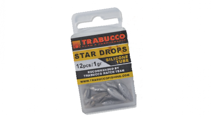 TRABUCCO ΒΑΡΙΔΙΑ STAR DROPS SILICONE 2.00-10.00g