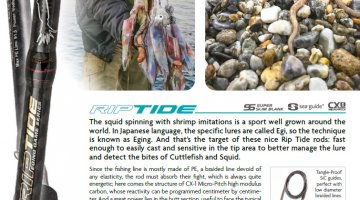 ΚΑΛΑΜΙ RAPTURE RIPTIDE 2.46m/MAX EGI #3.5(5-30gr) EGING 