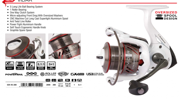 TRABUCCO VIDAR FA 2000 REEL