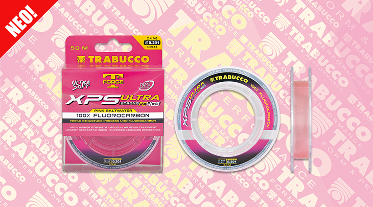 ΠΕΤΟΝΙΑ TRABUCCO T-FORCE XPS ULTRA STRONG FC 403 PINK SW 50m