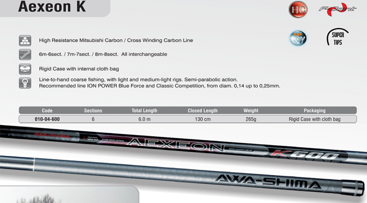 AWA-SHIMA AEXEON K 6m WHIP