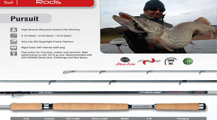 ΚΑΛΑΜΙ AWA-SHIMA N'GAGE PURSUIT 2.70m/8-25gr SPINNING