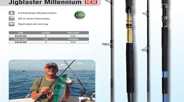 ΚΑΛΑΜΙ AWA-SHIMA JIGBLASTER MILLENIUM 2.20m/50Lb JIGGING