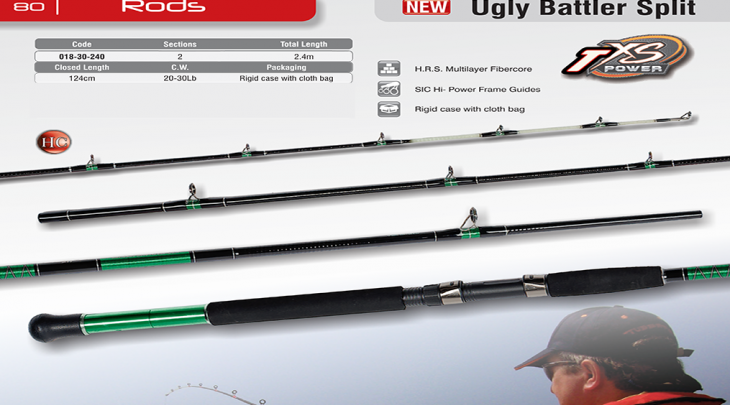 ΚΑΛΑΜΙ AWA-SHIMA UGLY BATTLER SPLIT 2.40m /20-30lb JIGGING 