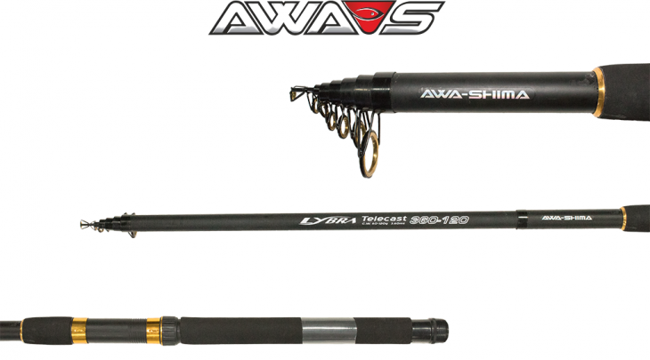 AWA-SHIMA LYBRA TELECAST 3.30m / 60-120gr CASTING ROD