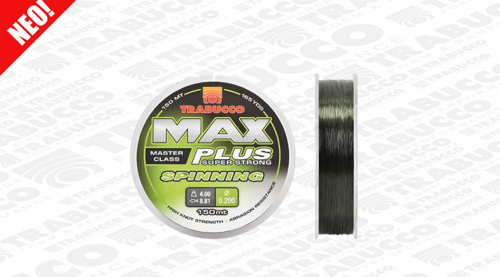 TRABUCCO MAX PLUS SPINNING 150m FISHING LINE