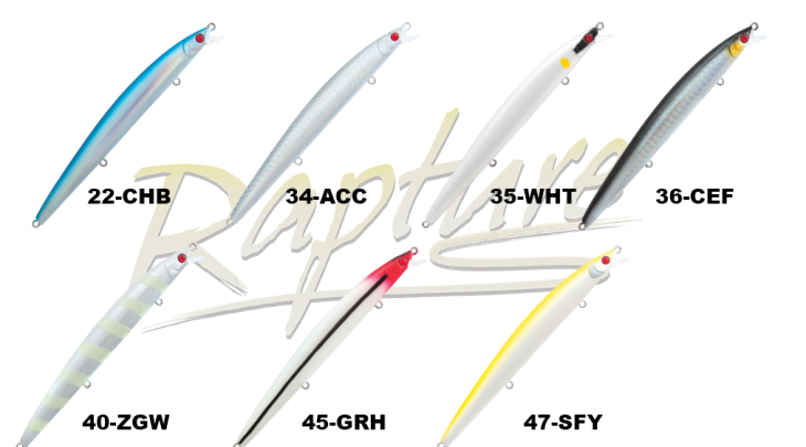 RAPTURE JAVELIN BLOODY EDITION 130mm/12gr ARTIFICIAL FISH