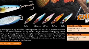 RAPTURE CHIBI GUN JIG S TIN 44mm/16gr