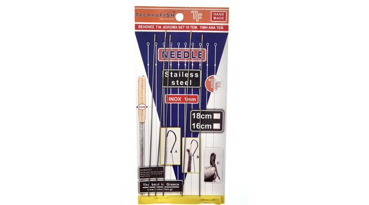 ΒΕΛΟΝΑ  ΔΟΛΩΜΑΤΩΝ  ΜΕ  ΤΡΥΠΑ INOX TECHNOFISH 