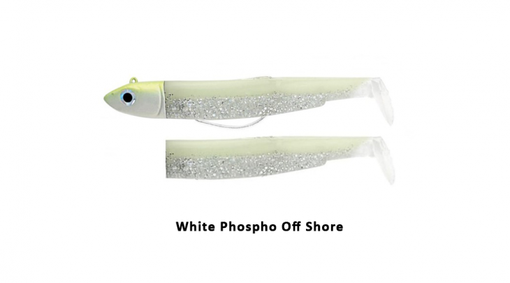 ΣΕΤ BLACK MINNOW 140 / No4 OFF SHORE - WHITE PHOSPHO