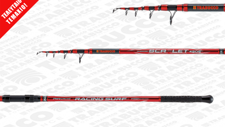 TRABUCCO SCARLET RACING T-SURF 4.20m / 150gr SURF CASTING ROD