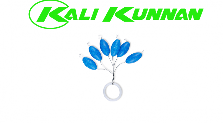 ΦΛΟΤΕΡΑΚΙ KALI KUNNAN OVALBAIT WITH STOPPER ΜΠΛΕ *ΦΩΣΦΟΡΟΥΧΟ* 7mmx15mm