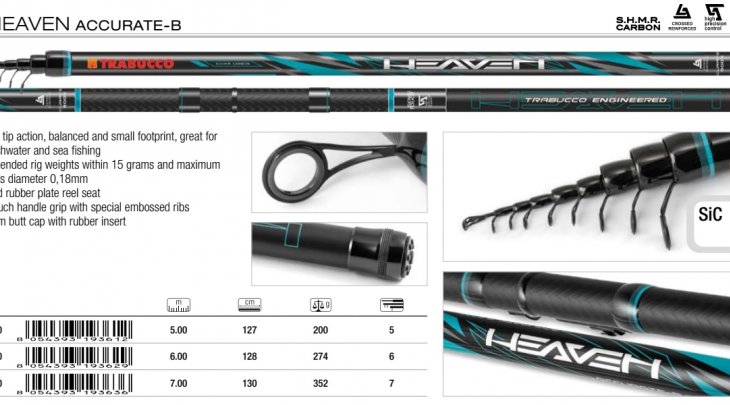 ΚΑΛΑΜΙ TRABUCCO HEAVEN ACCURATE-B 7.00m BOLOGNESE