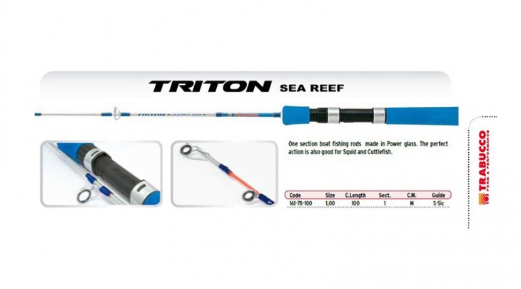 ΚΑΛΑΜΙ TRABUCCO TRITON SEA REEF 1.20m ΚΑΘΕΤΗΣ/ΚΑΛΑΜΑΡΙΑ