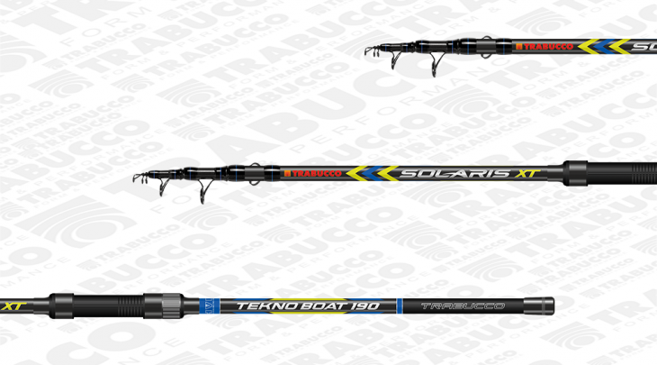 TRABUCCO SOLARIS XT TEKNO BOAT 2.1m 120gr BOLENTINO/LIGHT DRIFTING ROD