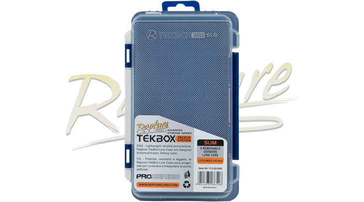ΚΟΥΤΙ ΜΕ 6 ΧΩΡΙΣΜΑΤΑ RAPTURE TEKBOX SLIM 17.5cmx10.5cmx1.8cm