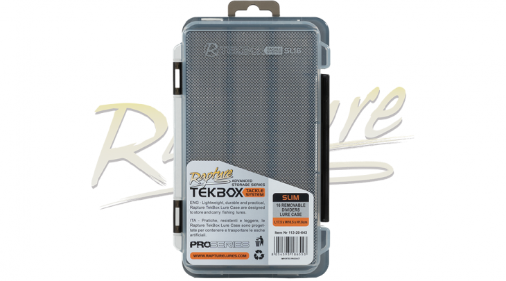 ΚΟΥΤΙ ΜΕ 12 ΧΩΡΙΣΜΑΤΑ RAPTURE TEKBOX SLIM 17.5cmx10.5cmx1.8cm