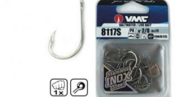 ΑΓΚΙΣΤΡΙ VMC 8117 S STRONG LIVE BAIT Νο 5/0 ΜΕ ΚΡΙΚΟ