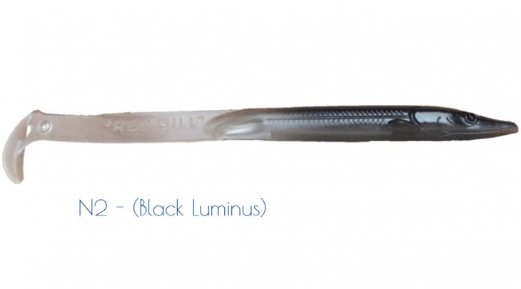 ΧΕΛΑΚΙΑ RED GILL ORIGINAL 115mm BLACK LUMINOUS (19)