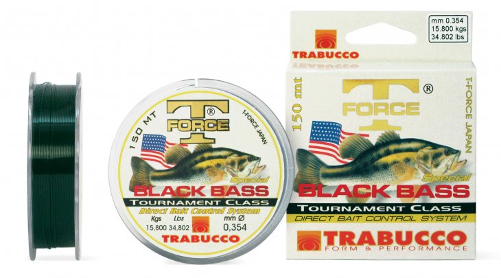 ΠΕΤΟΝΙΑ TRABUCCO BLACK BASS T-FORCE 150m