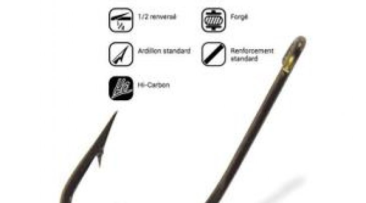 ΑΓΚΙΣΤΡΙ VMC 9287 NI NATIONAL ROUND - SHORT SHANK No 2/0 ΣΤΡΑΒΟ ΜΕ ΚΡΙΚΟ