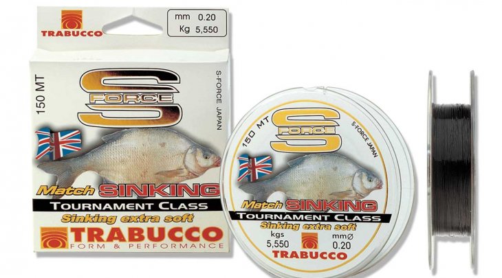 TRABUCCO S-FORCE MATCH SINKING 150m FISHING LINE