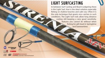 TRABUCCO SIRENIA BEACH MN 4.20m/100gr SURF CASTING